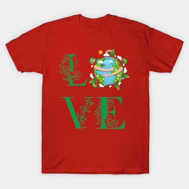 happy funny  earth day 2024 gift april 22 Cute Teacher  Lover Rainbow T-Shirt by graphicaesthetic ✅